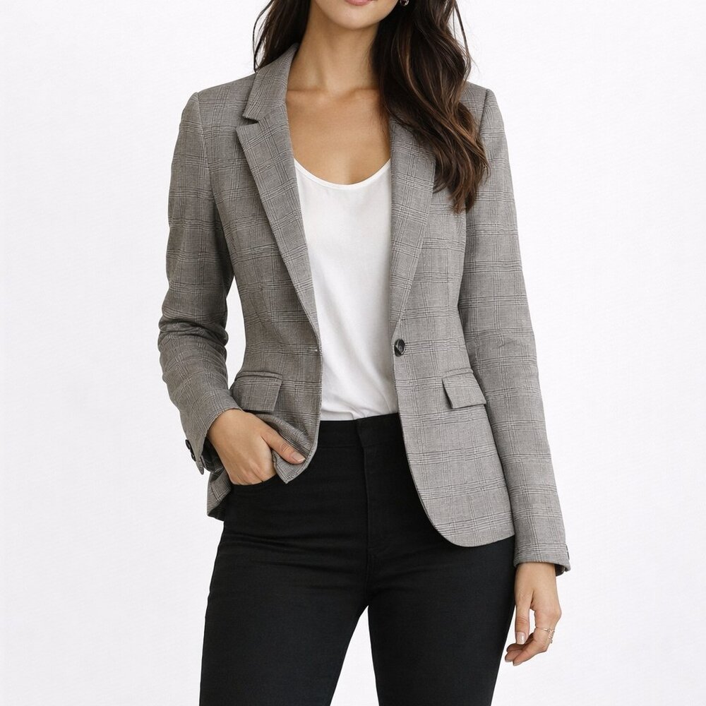 Current Air Los Angeles (Anthropologie) Houndstooth Women’s Size Medium Blazer